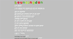 Desktop Screenshot of bouncingdan.co.uk